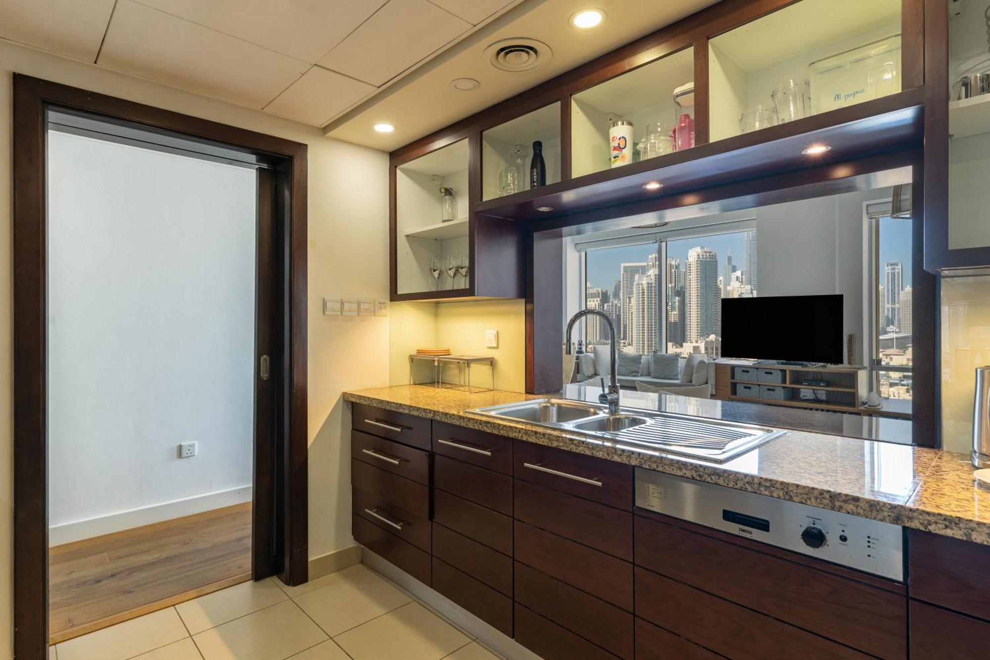 Chic 2Br Apartment, Prime Location Near Dubai Mall - Allsopp&Allsopp Dış mekan fotoğraf